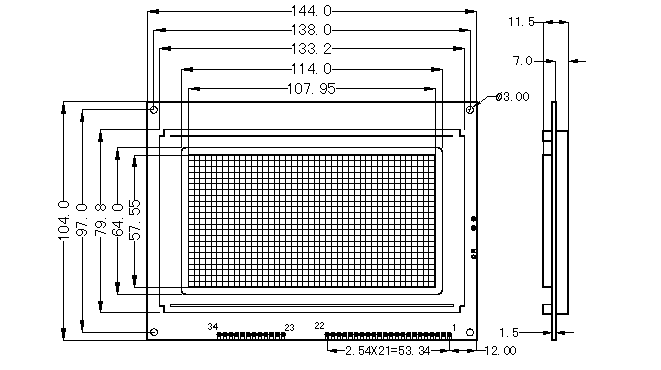 SMG240128A(bio)(zhn)DcҺ@ʾģK(LCM)ʾDƬ